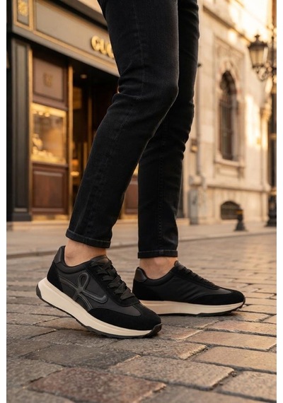 Fort Noka Cameron Anatomik Rahat Sneaker Erkek Spor Ayakkabı Siyah