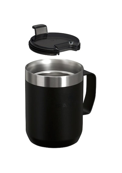 Stanley The Everyday Camp Mug 0.23l / 8oz Black 2.0 Termos Bardak-30149 Siyah