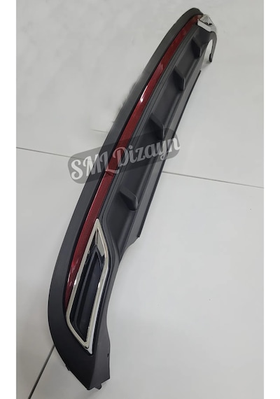 2021-2022-2023 Skoda Octavia Mk4 Difüzör Difizör Mat Siyah Ek