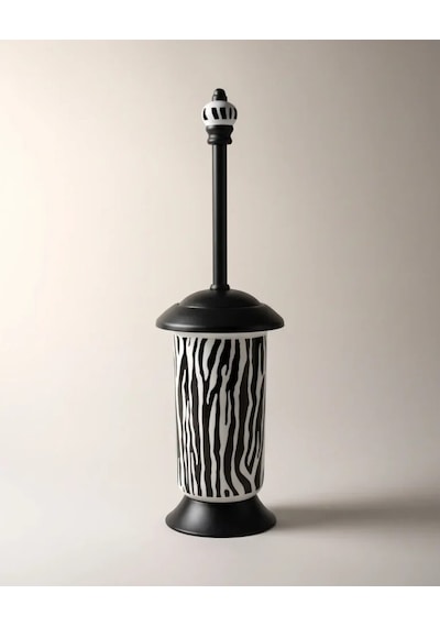 Zebra Klozet Fırçası Renkli