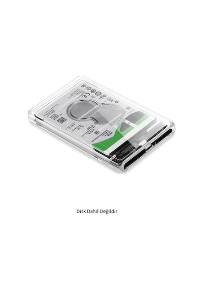 Codegen 2.5" Usb 3.0 Cdg-Hdc-30T Sata Harddisk Kutusu  Şeffaf