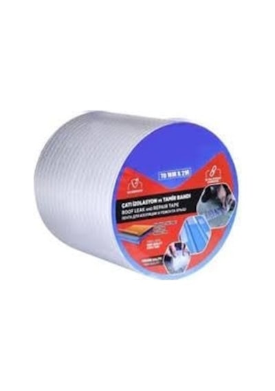 Bondit Çatı Izolasyon Ses Su Yalıtım Tamir Bandı Çamur Bant 10 Cm X 2 Metre