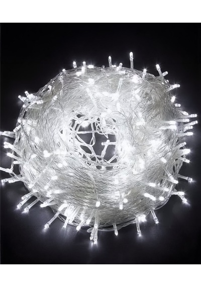 Animasyonlu Led Beyaz Işık 220v 10 Metre Ip44 Su Geçirmez 1 Adet