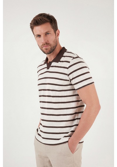 Buratti Erkek Polo T Shirt 5904022 Kahve