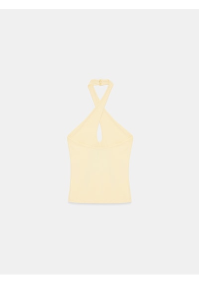 DİLVİN 21267 Halter Top-açık Sarı