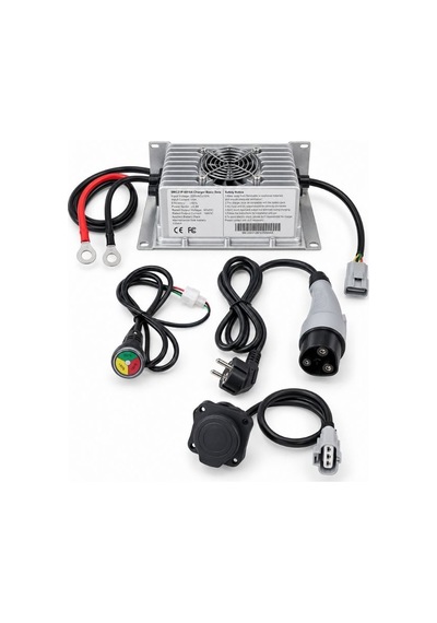 Endüstriyel Akıllı Akü Şarj Cihazı 60v 18a Smcz1p-6018a - 120ah Bakımsız Akü Şarj Aleti