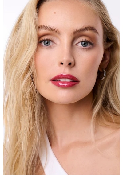 Wonderskin Wonder Blading Top Gloss Simli Lüks Dudak Parlatıcı Dudak Parlatıcıları Red Glitter