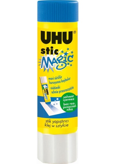 Uhu Stick Magic Katı Yapıştırıcı 8.2 Gr - Mavi
