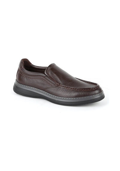 Lbr H1065 Erkek Deri Casual Ayakkabı Khv-gri