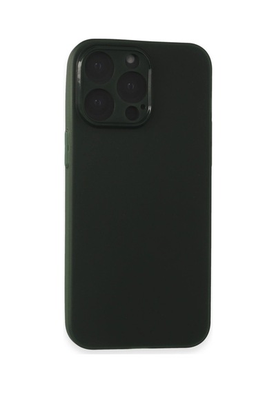 Apple  Uyumlu  iPhone 15 Pro Kılıf Puma Silikon Yeşil