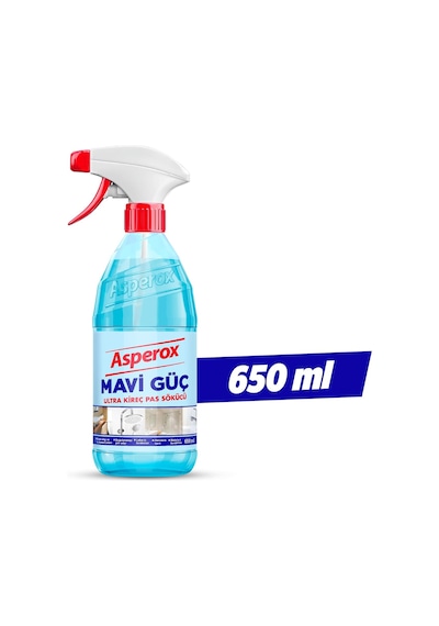 Asperox Mavi Güç Yağ Çözücü Sprey 650 Ml 10'lu Set