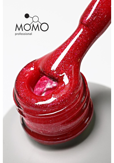 Momo Professional Kalıcı Oje S037 Simli Vişne Çürüğü 14 Ml