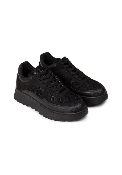 Deery Kadın Siyah Sneaker Ayakkabı - K0203zsyhe01 Siyah