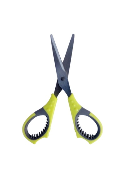 Kolay Tutmaçlı Çelik Çocuk Makası 14 Cm - Açık Yeşil