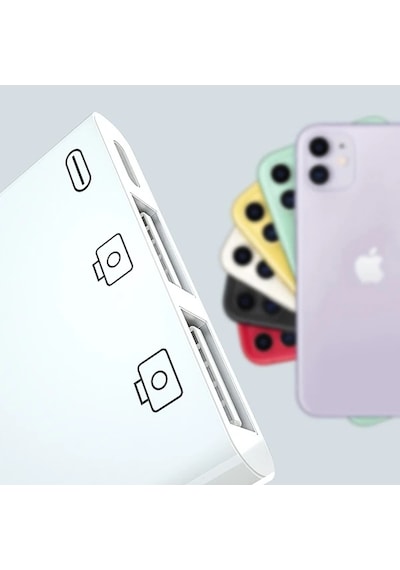 Ally 3in1 Apple iPhone Uyumlu/Apple İpad Uyumlu Uyumlu Uyumlu Lightning To Usb Kamera Okuyucu- 5775 Cn
