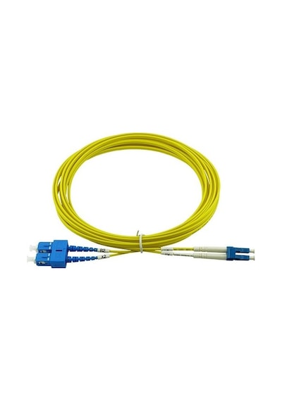 Fiber Optik Patch Kablo SC-LC Duplex Single Mode 5 Metre