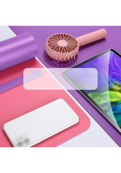 60x30 Cm Pembe Çift Taraflı Deri Desk Mat, Pu Deri Masa Koruyucu Ve Masa Sümeni, Suya Dayanıklı Kolay Silinebilir 2