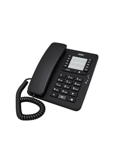 Karel Tm-142 Analog Sabit Kablolu Ekransız Siyah Masaüstü Telefon