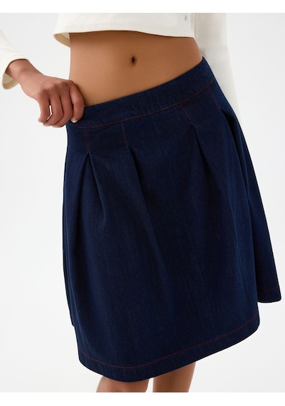 Loft Regular Fit Kadın Etek Lf2041220 Q1.v1 Denim