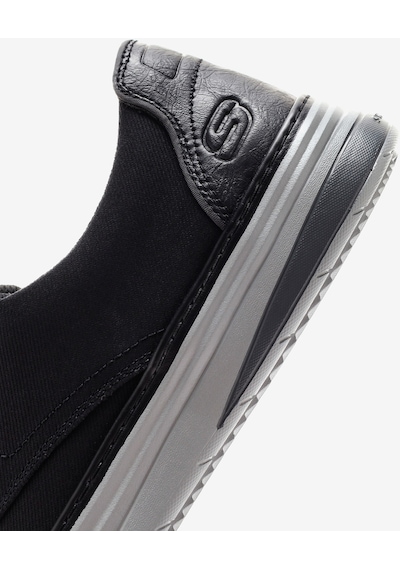 Skechers Hyland - Ratner Erkek Siyah Günlük Ayakkabı 205135 Blk Siyah