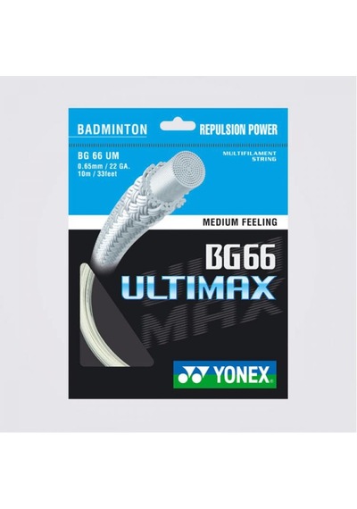 Yonex Bg 66 Ultimax Badminton Kordajı Beyaz 10 M