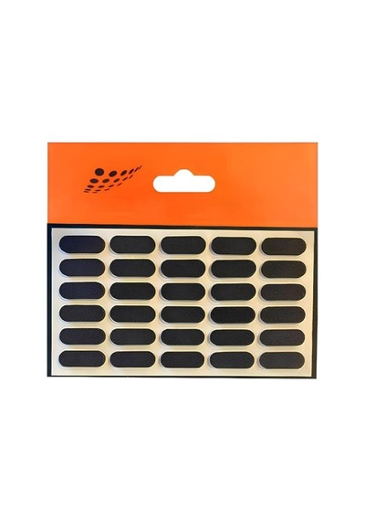 Darbe Ses Kapı Stoperi - Yapışkanlı Keçe, 22 Mm, 30'lu Paket Altın