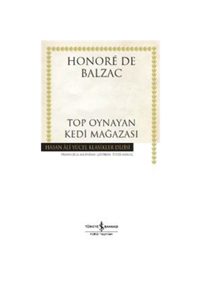 Top Oynayan Kedi Mağazası Ciltli / Honore De Balzac