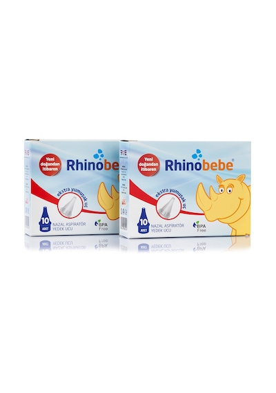 Rhinobebe Ekstra Yumuşak Nazal Aspiratör Yedek Ucu 2 x 10'lu