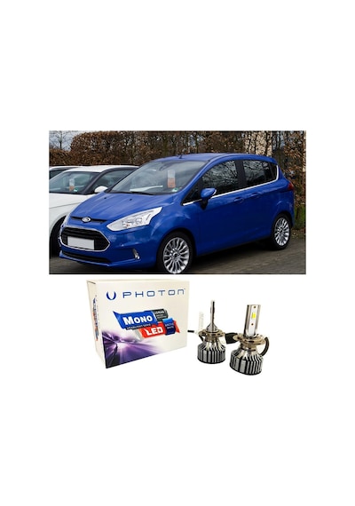 Ford B-max Uzun Far Ampulü H1 Mono Yeni Seri Beyaz 2012-2018