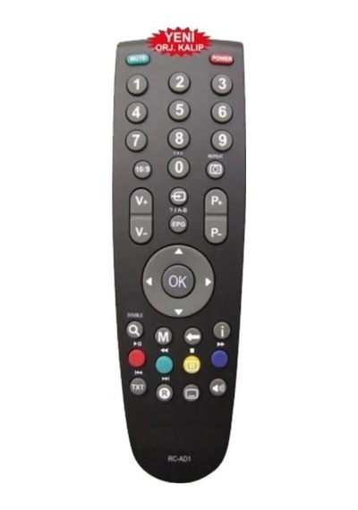 Arçelik Uyumlu Rc-ad1 Lcd Tv Kumanda Kk0161