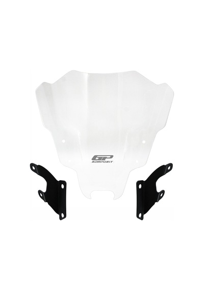 Gp Kompozit Yamaha Mt-07 2021-2023 Uyumlu Ön Cam Şeffaf 30cm