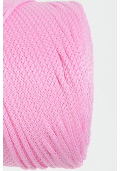 2 Mm - 200 Gr Polyester Şeker Pembe Makrome Ipi Polyester Makrome Ip Supla Ip Ve Çanta Ipliği
