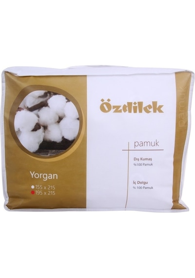 Özdilek Pamuk Yorgan Çift Kişilik Beyaz