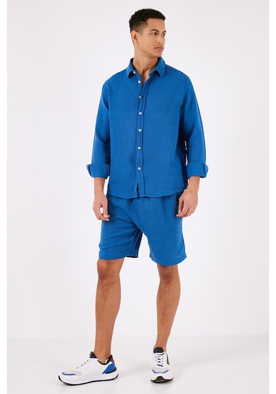 Buratti Pamuklu Regular Fit Cepli Müslin Erkek Short Cf24S657802 Saks