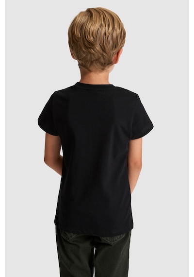 U.S. Polo Assn. Erkek Çocuk Siyah Tişört Basic 50325555-vr046