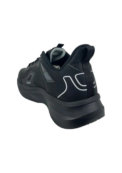 Lescon Zoom-3 Easystep Siyah Erkek Günlük Yürüyüş Spor Ayakkabısı