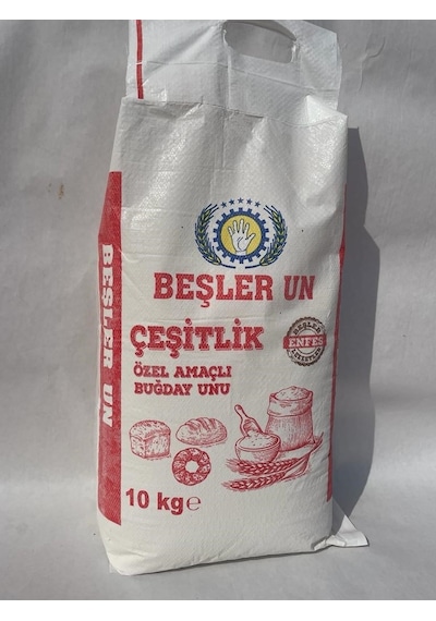 Beşler Pastalık Böreklik Buğday Unu 10 KG