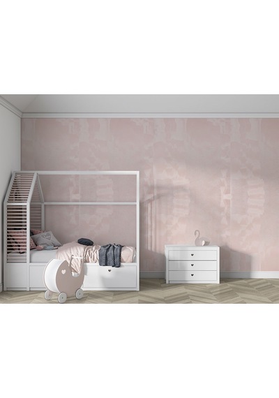 Toz Pembe Parlak Model Duvar Kağıdı 669718 Çok Renkli