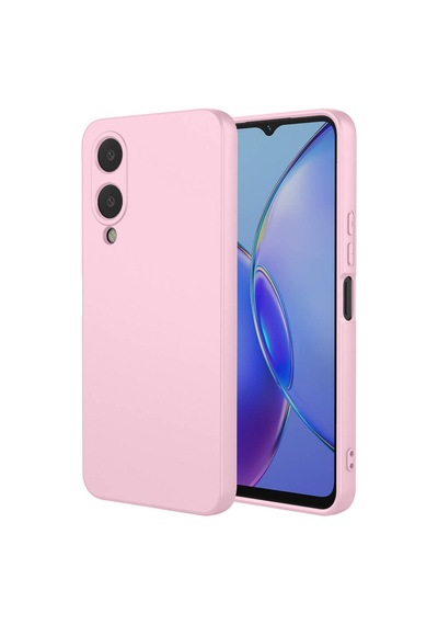 Vivo Y17s Kılıf Yumuşak Silikon Kamera Korumalı Lansman Pazarplus Lila