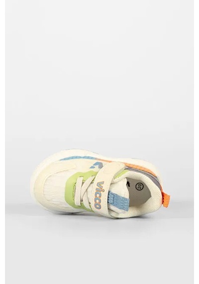 Vicco Daphne Phlon Hafif Taban Cırtlı Çocuk Sneaker Bej Bej