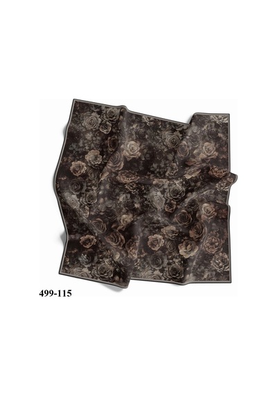 Mono Scarf Mono Dijital Organik Soft Eşarp 499-115 Çok Renkli