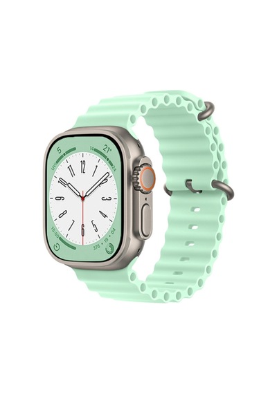 Watch 42mm Ocean Kordon - Açık Yeşil