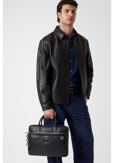 Guess Monaco Laptop Bag S Erkek Bilgiseyar Çantası Hmmogrp6147 Hmmogrp6147 Bla