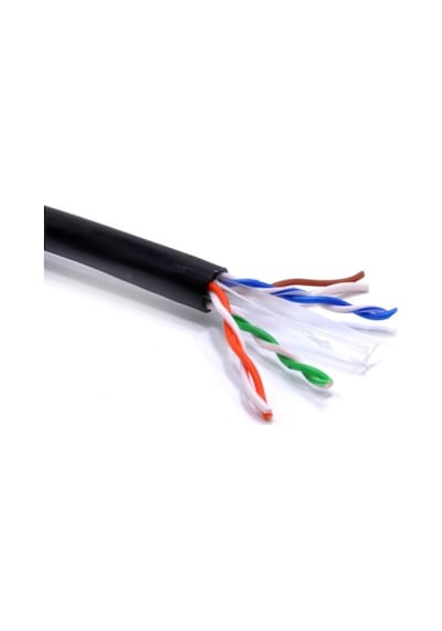 Cat6 Kablo 20 Metre Siyahjaksız