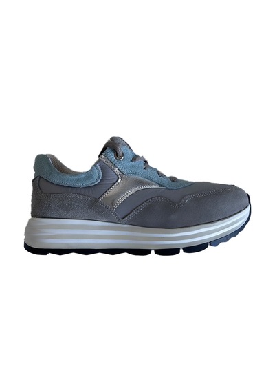 Luna Kadın Hakiki Deri Rahat Comfort Sneaker Ayakkabı Gri