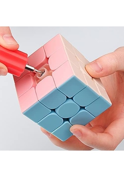 Rubik Zeka Sabır Küpü Pastel Renkler 3 X 3 X 3
