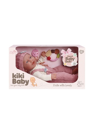 Kiki Baby Aksesuarlı Gerçekçi Oyuncak Bebek