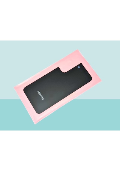 Samsung Galaxy S22 Uyumlu Arka Kapak Batarya Kapağı - Siyah Çok Renkli