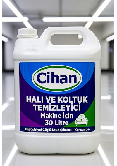 Cihan Halı Ve Koltuk Temizleyici Makine İçin 30 Litre Tekli