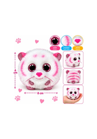 Ty Puffies Peluş Kaplan Tabor 6 Cm Nhr